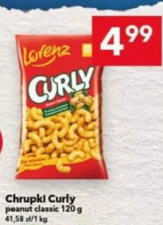 Classic - Chrupki Curly peanut classic