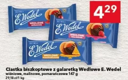 Ciastka biszkoptowe z galaretką