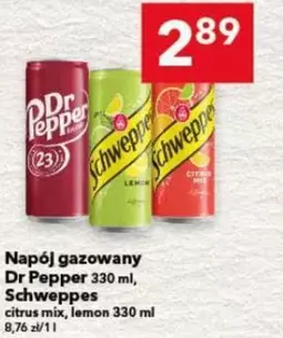 Mix - Dr Pepper, Schweppes