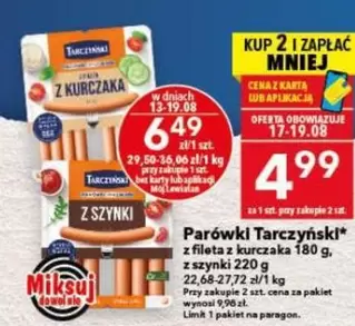Ale - Parówki z fileta z kurczaka