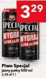 Piwo jasny pełny 500 ml