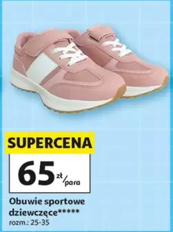 Obuwie sportowe dziewczęce