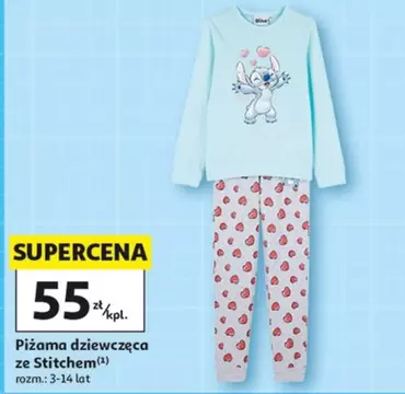Piżama dziewczęca ze Stitchiem