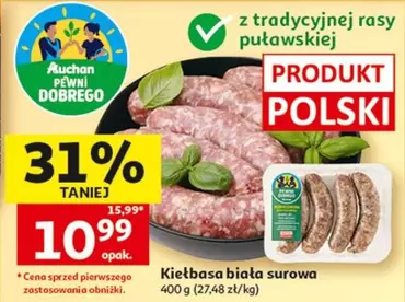Kiełbasa biała surowa