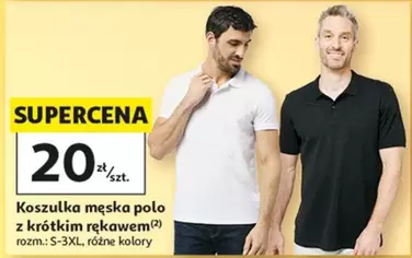 Polo - Koszulkka męska polo z krótkim rękawem