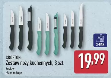 Zestaw noży kuchennych, 3 szt.
