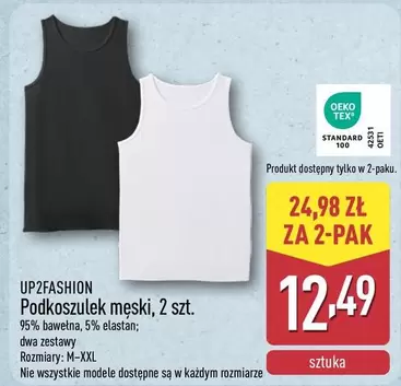 Podkoszulek męski, 2 szt.