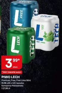 Lech - Piwo Premium, Free, Free Lime Mint