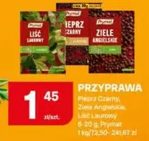 Pieprz Czarny, Zio
le Angielskie, Li
sc Laurowy