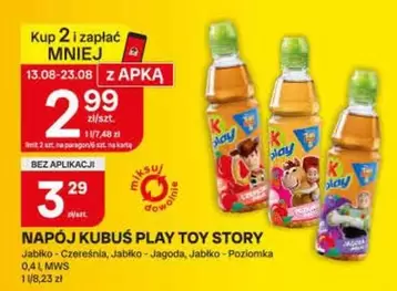 Toy Story - NAPÓJ KUBUS PLAY TOY STORY
