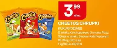 Cheetos - CHEETOS CHRUPKI KUKURYDZIANE