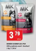 MOKRA KARMA DLA PSA