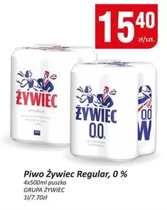 Piwo Regular, 0 %