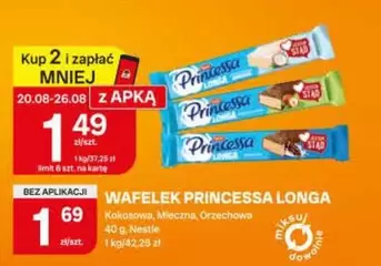 WAFELEK PRINCESSA LONGA