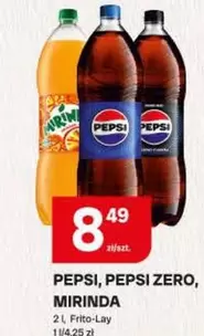 Pepsi - PEPSI, PEPSI ZERO, MIRINDA