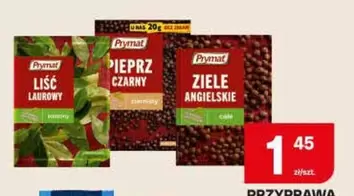 PIEPRZ CZARNY, LIŚĆ LAUROWY, ZIELE ANGIELSKIE