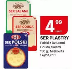 SER PLASTRY Polski z Dziurami, Gouda, Salami
