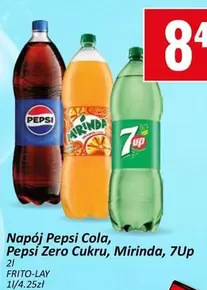 Pepsi - Cola, Zero Cukru, Mirinda, 7Up
