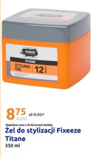 Styling Gel Titane
