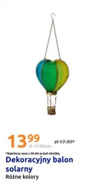 Dekoracyjny balon solarny