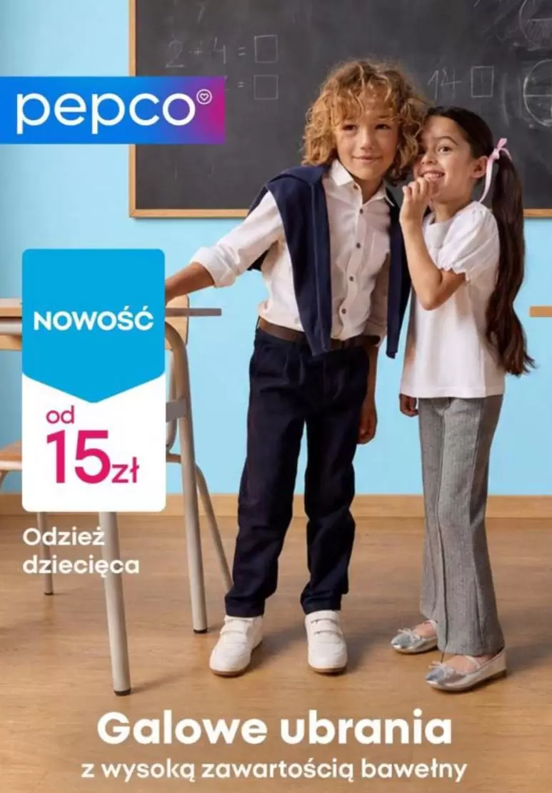 Galowe ubrania z wysoką zawartością bawełny