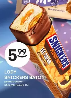 Snickers - SNICKERS BATON peanut butter