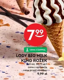 LODY BIG MILK KING ROŻEK