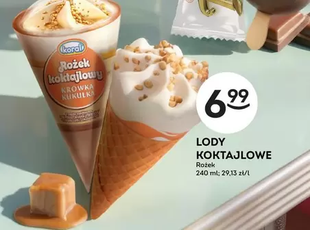Lody Koktajlowe Rożek