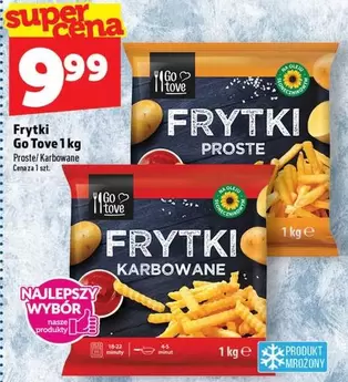 Frytki Proste, Frytki Karbowane