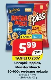 Monster - Chrupki Peppies, Munch