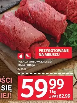 ROLADA WOŁOWA KRUSZER MAŁA PORCJA 423531