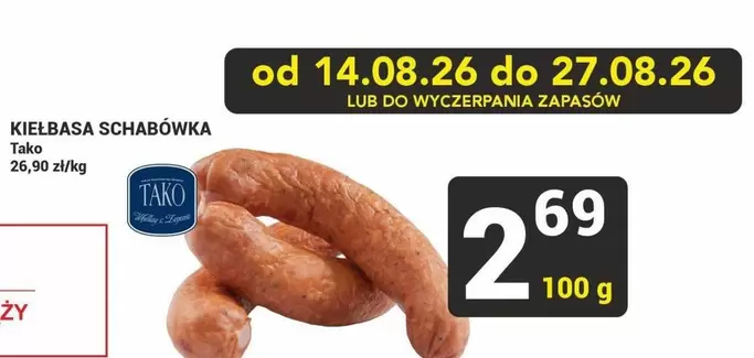 KIEŁBASA SCHABÓWKA