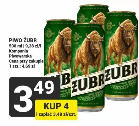PIWO ŻUBR
