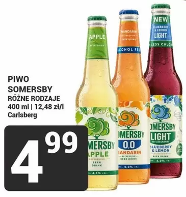 Somersby - Piwo Różne Rodzaje