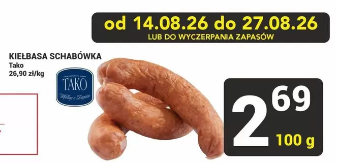 KIEŁBASA SCHABÓWKA