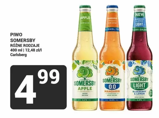 Somersby - Piwo Różne Rodzaje