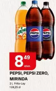 Pepsi - PEPSI, PEPSI ZERO, MIRINDA