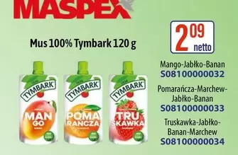 Man - Mus 100% Tymbark 120 g