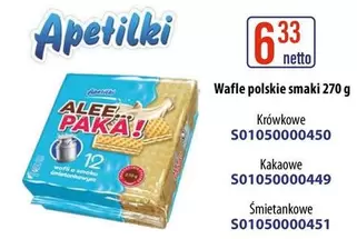 Alee Paka! Wafle polskie smaki