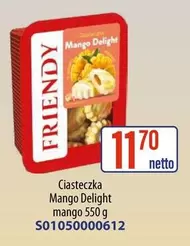 Ciastaczka Mango Delight mango 550 g S01050000612