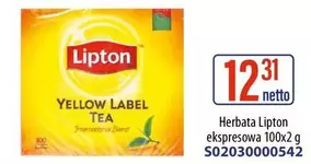 Herbata ekspresowa 100x2 g S020300000542