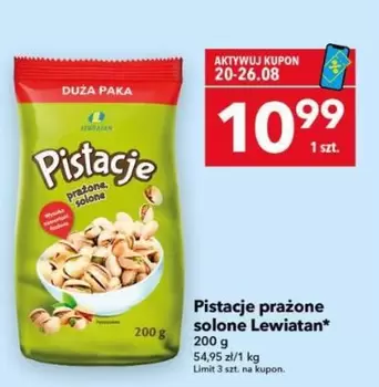 Pistacje prażone solone