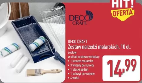 Zestaw narzędzi malarskich