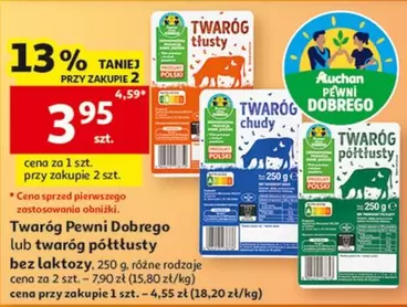 Twaróg Półtłusty lub Twaróg Chudy