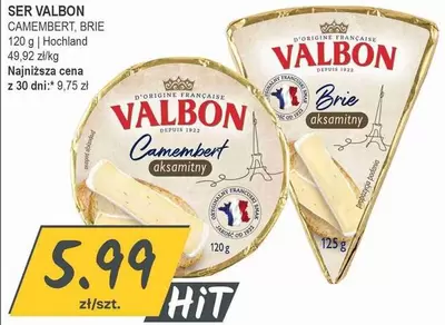 SER VALBON CAMEMBERT, BRIE