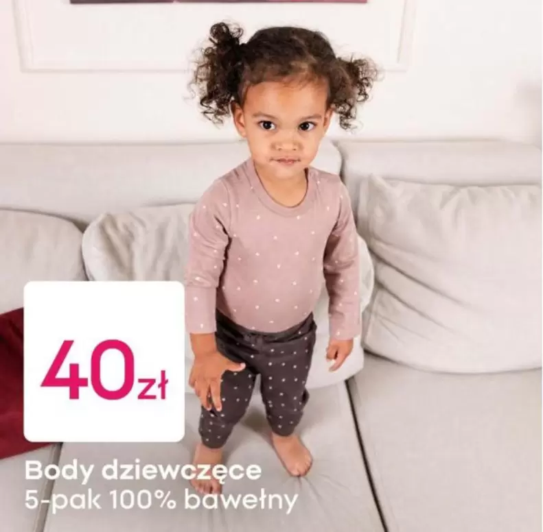 Body dziewczęce 5-pak