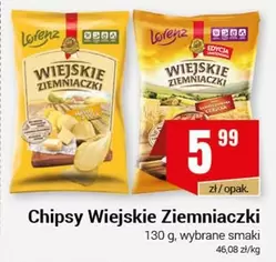 Chipsy Wiejskie Ziemniaczki