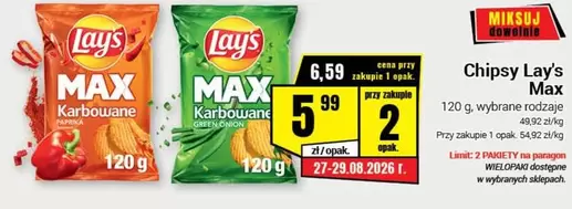 Lay'S - Chipsy Lay's Max Karbowane