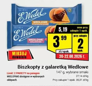 Biszkopty z galaretką