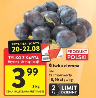 Śliwka ciemna luz